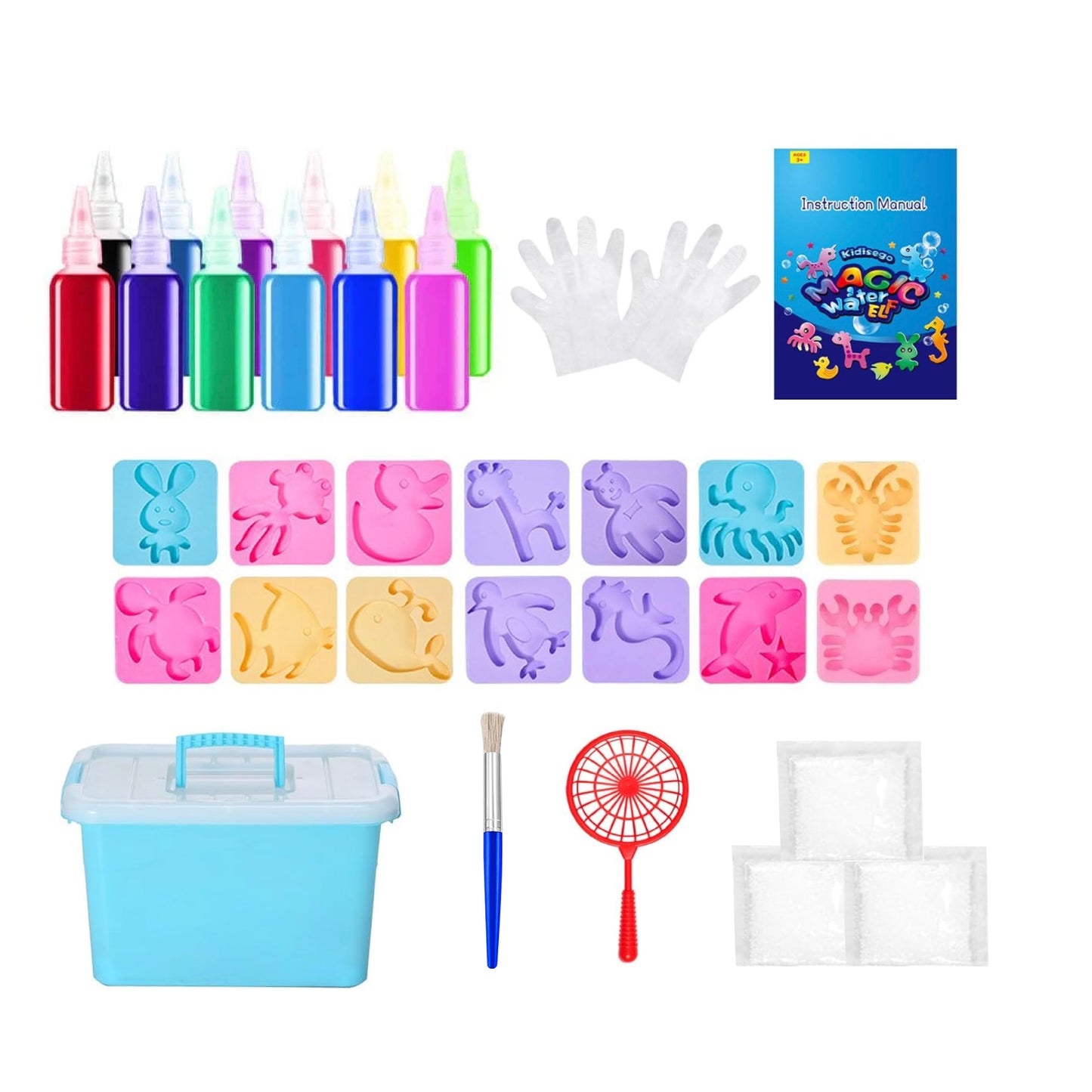 Playtrixlab® Magic Water Elf Aqua Gel Sensory Toy Set