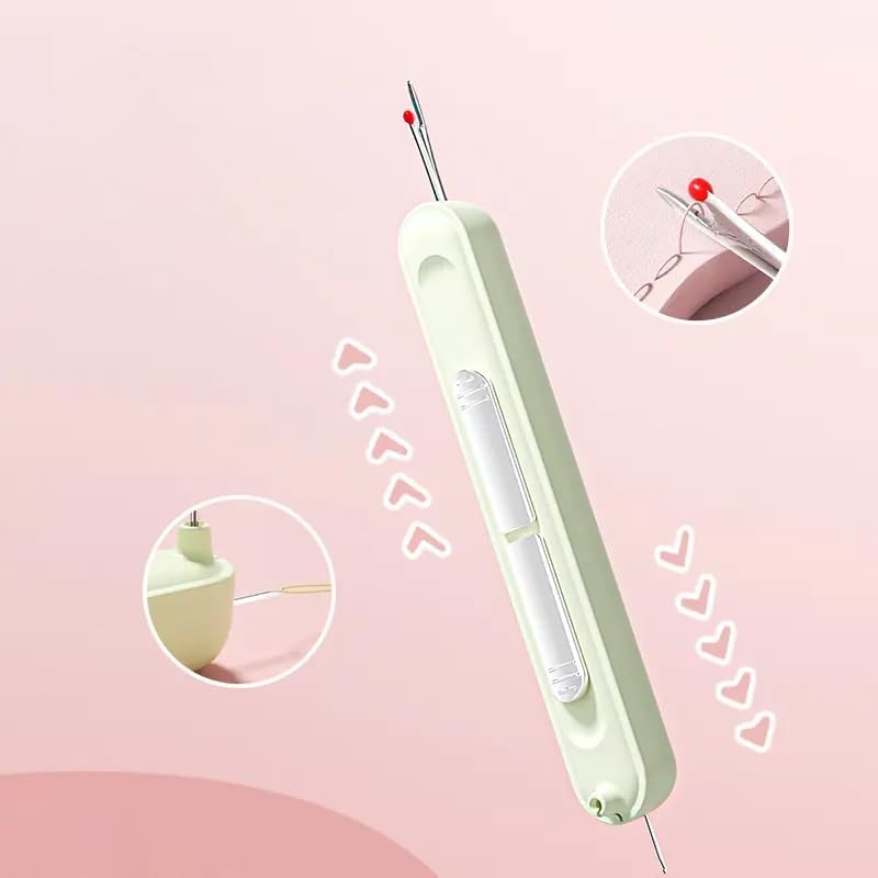 Playtrixlab® 2-in-1 Needle Threader & Seam Ripper Tool
