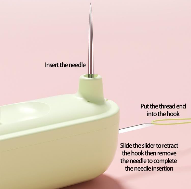 Playtrixlab® 2-in-1 Needle Threader & Seam Ripper Tool