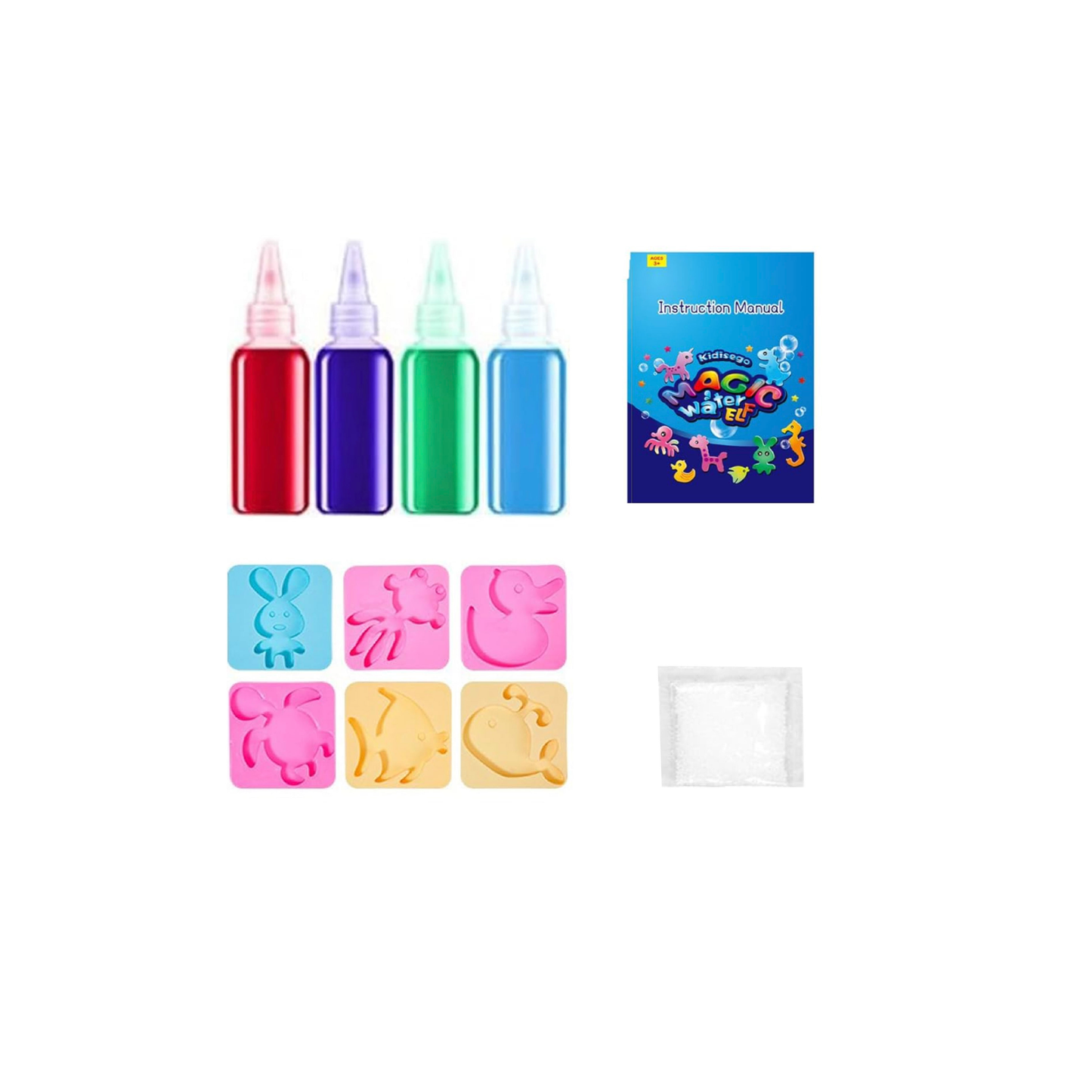 Playtrixlab® Magic Water Elf Aqua Gel Sensory Toy Set