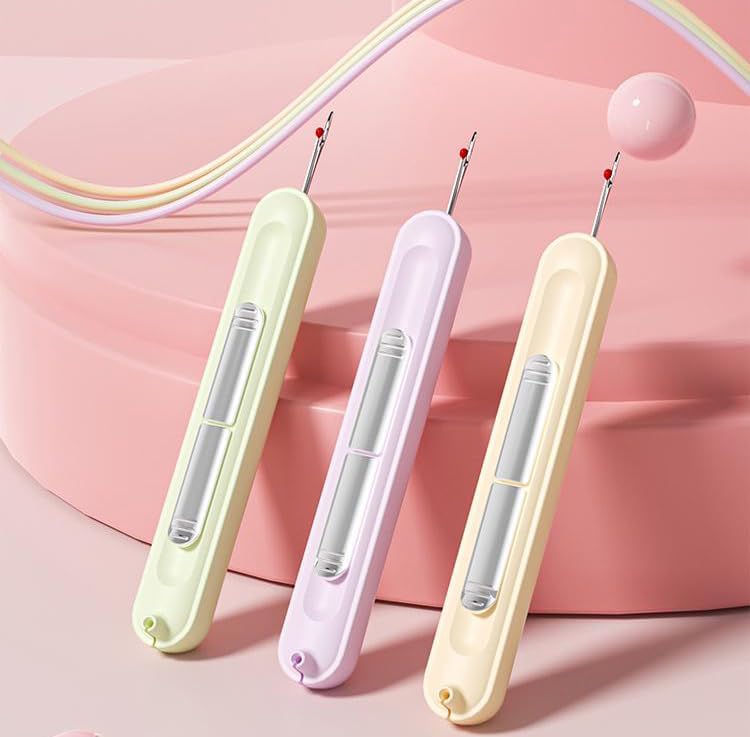 Playtrixlab® 2-in-1 Needle Threader & Seam Ripper Tool