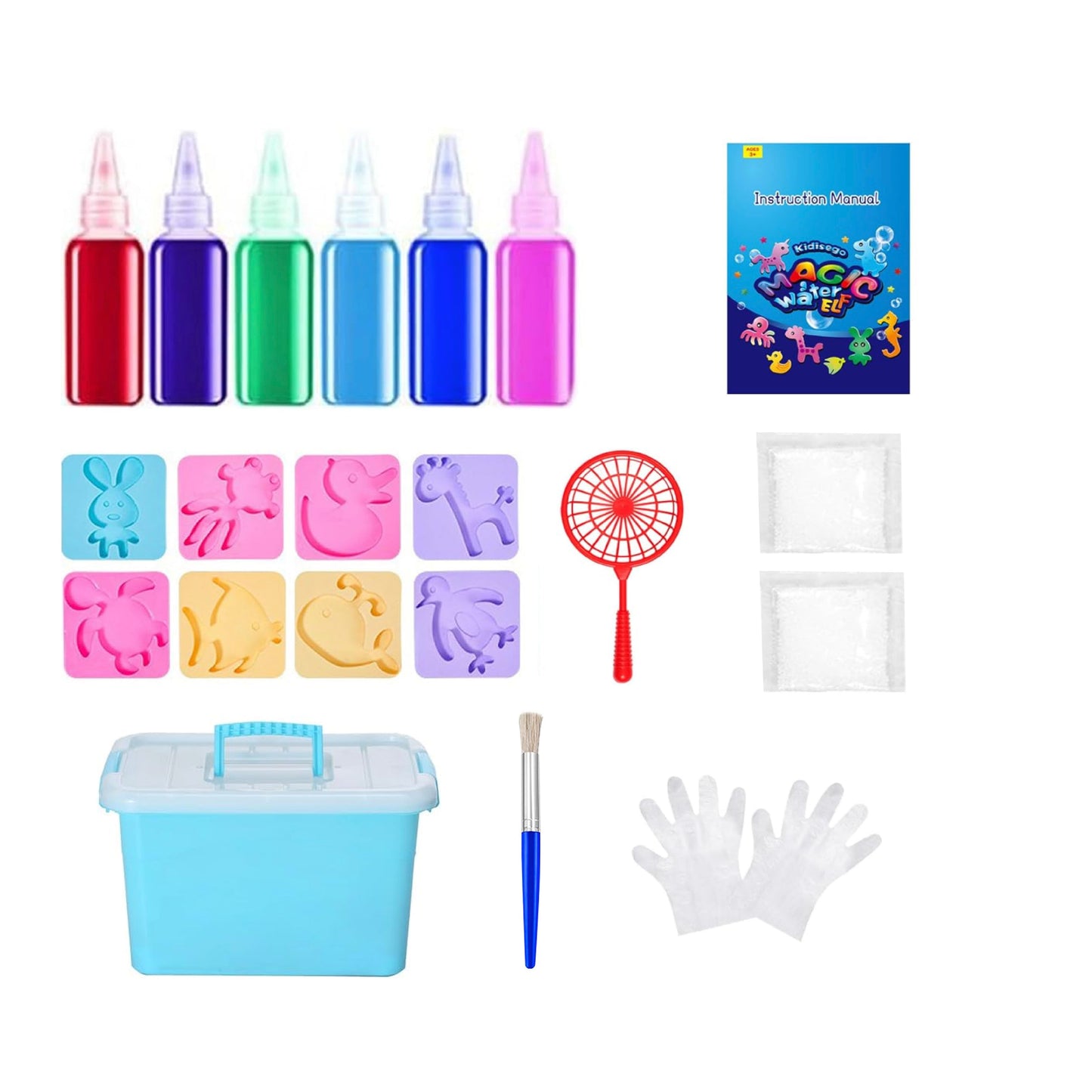 Playtrixlab® Magic Water Elf Aqua Gel Sensory Toy Set