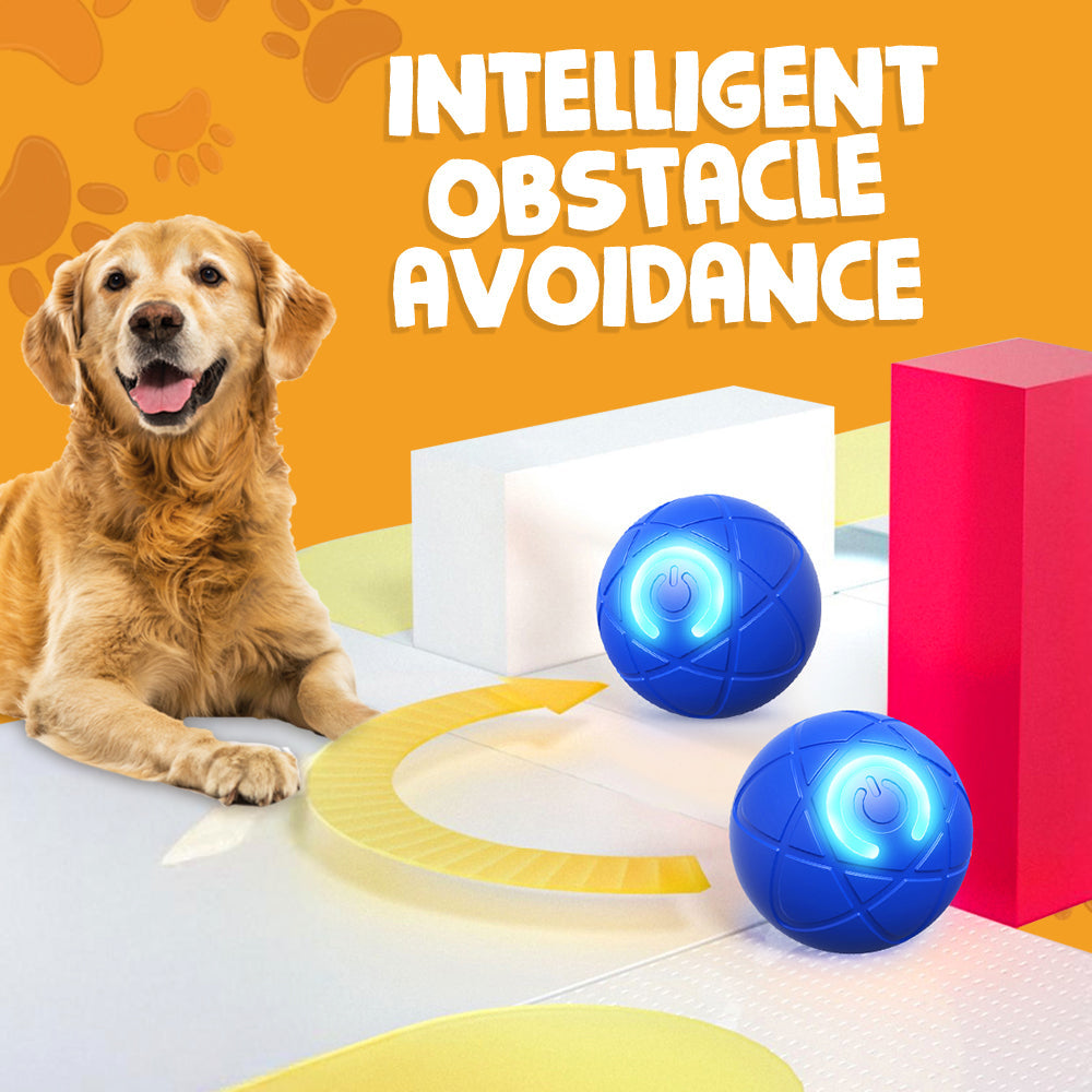 Playtrixlab® Interactive Pet Toys for Dog & Cat Durable Automatic Bouncing & Rolling Ball