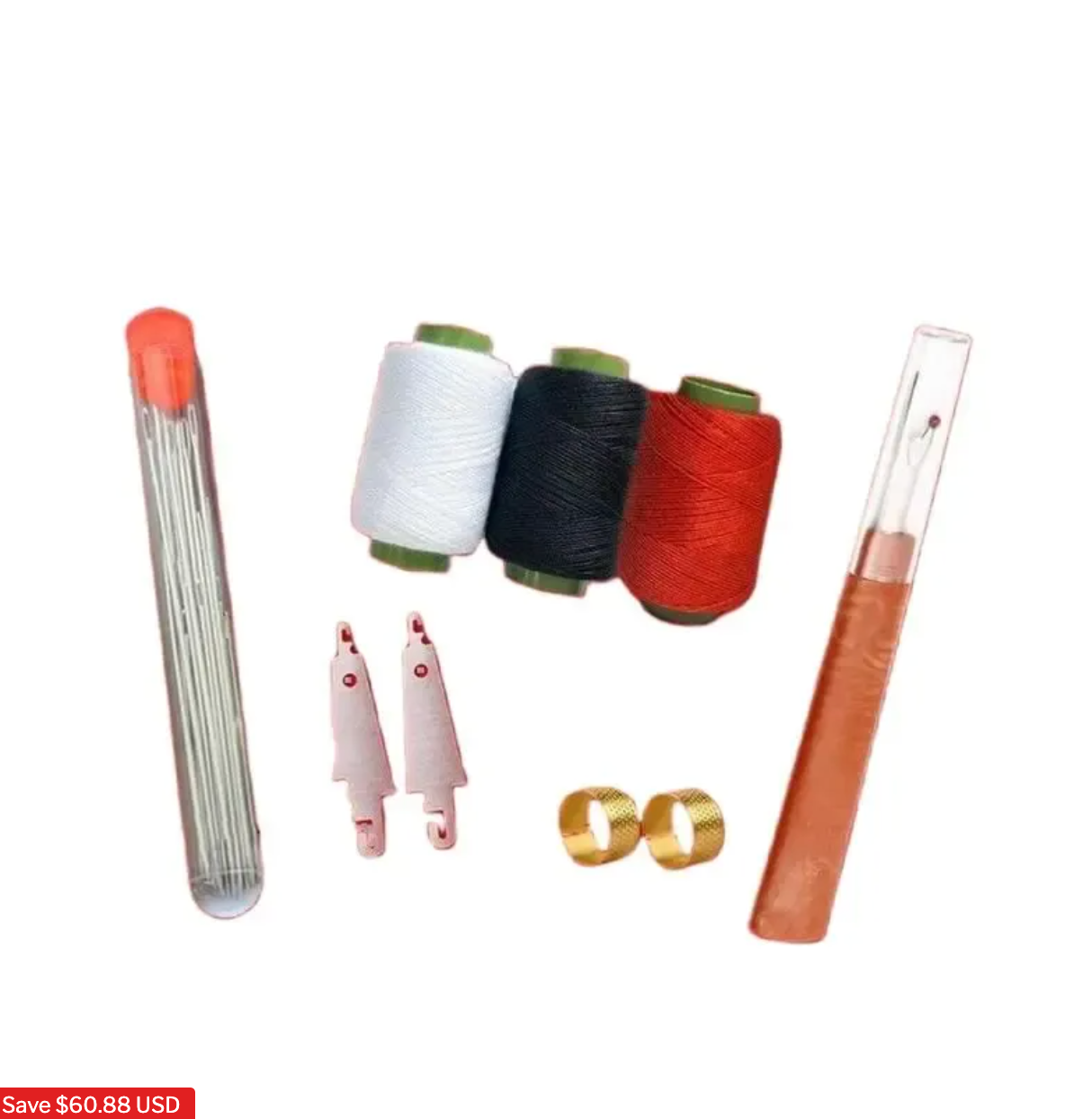 🎄Christmas-Sale 49%Off❤Playtrixlab® 34PCS Big Eye Steel Needles Set