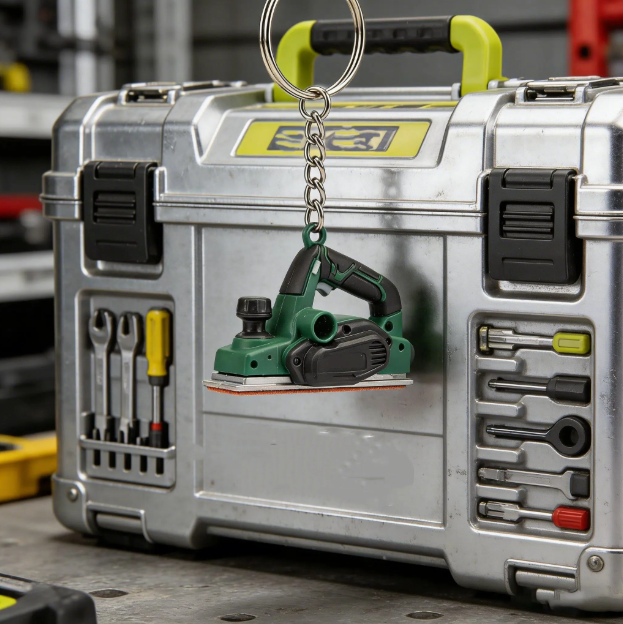 Playtrixlab® EDC Mini Functional Power Tool Keychain