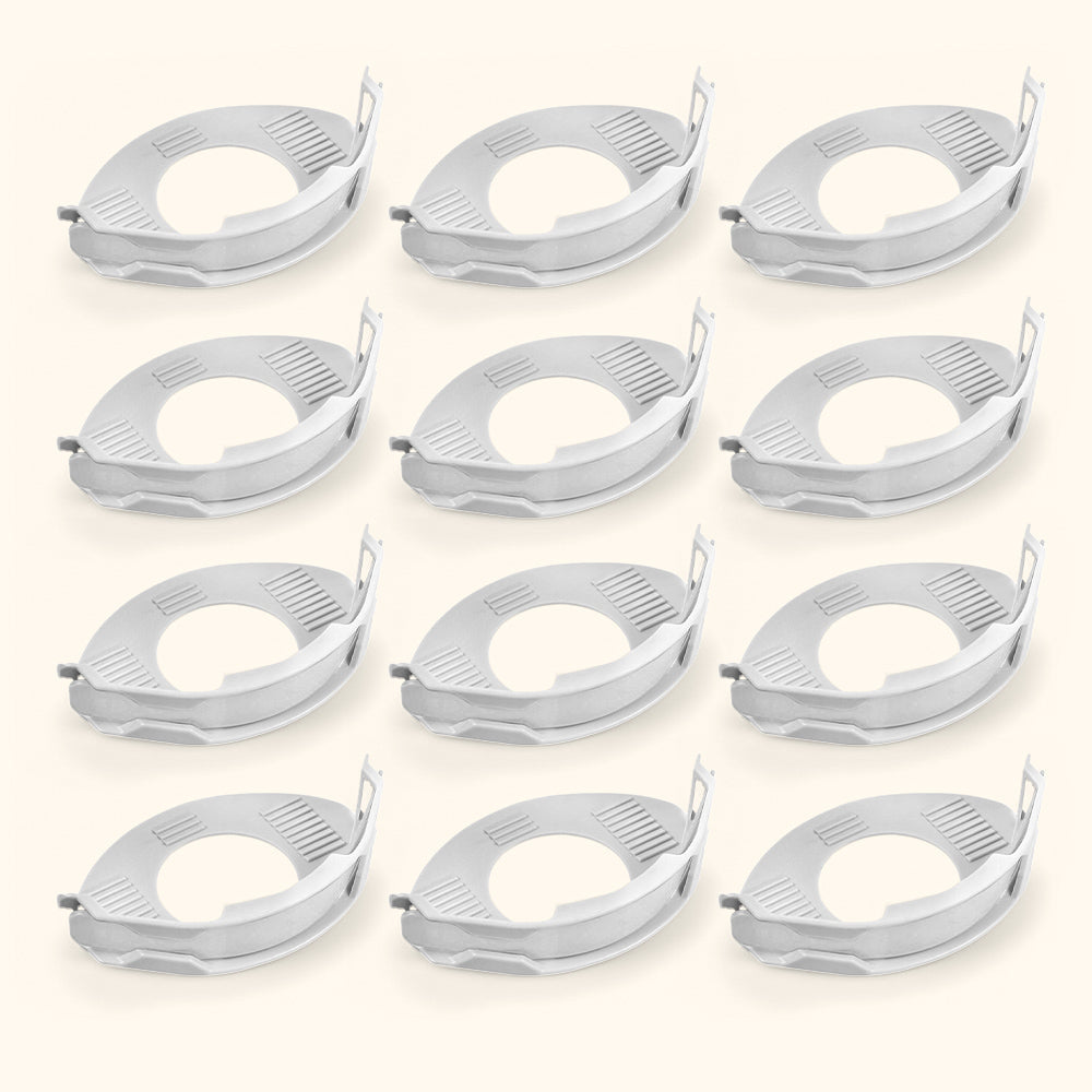 Playtrixlab® Precision Fit Bed Sheet Holders Firm Sheet Grip with White Strips