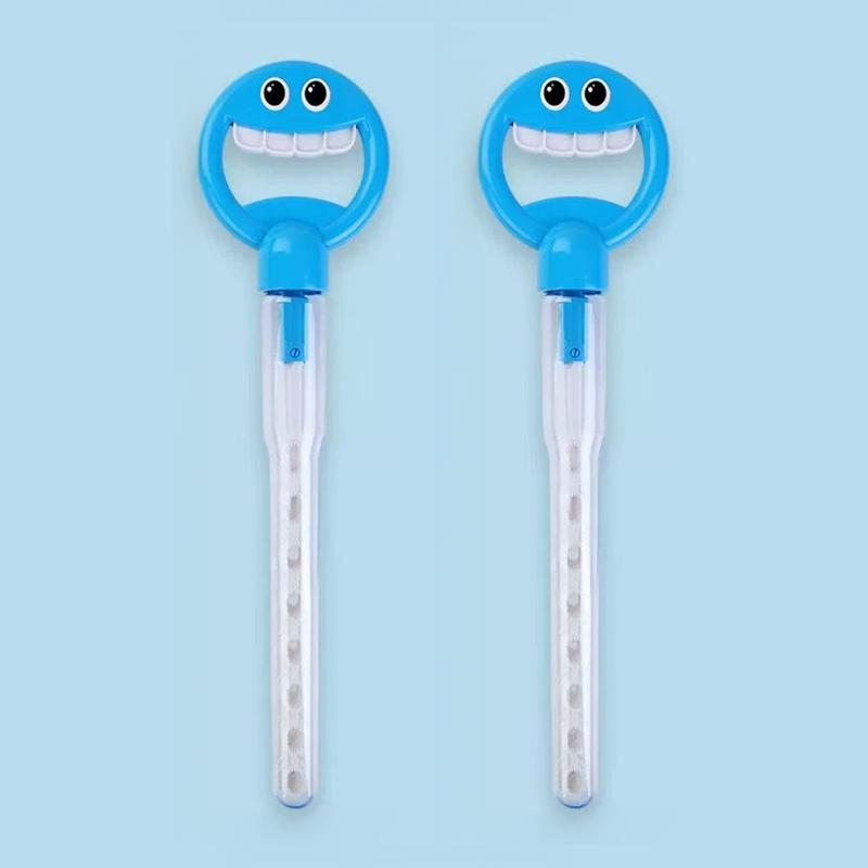 Playtrixlab® Magical 5-Claw Smiley Bubble Stick