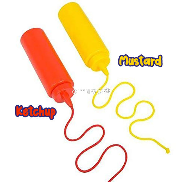 Playtrixlab® Squeeze-Surprise Ketchup Prank Bottle