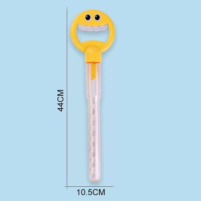 Playtrixlab® Magical 5-Claw Smiley Bubble Stick