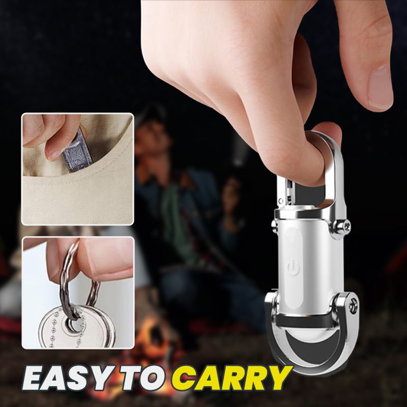 💡💡Playtrixlab® 1200LM Super Bright Mini Keychain Flashlight Waterproof