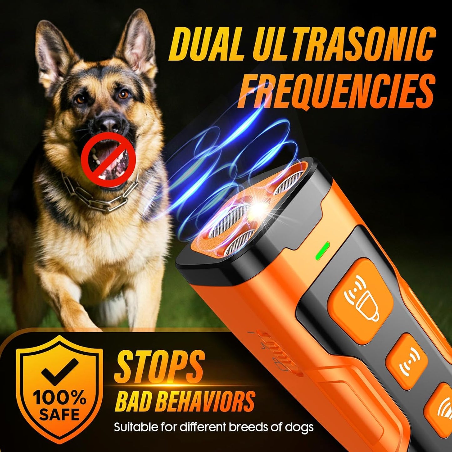 Playtrixlab® Dog Bark Deterrent Device