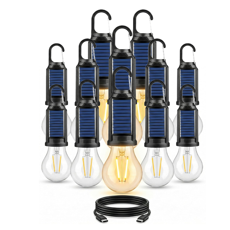 Playtrixlab® AmberHaze Solar Lanterns💡