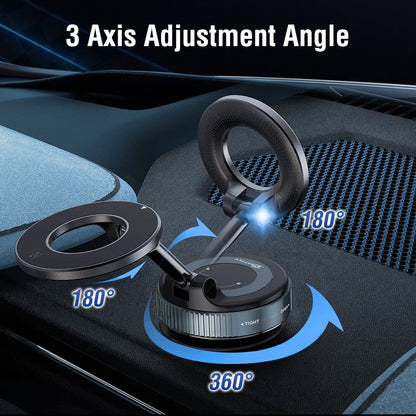 Playtrixlab® RotovGrip Mag Charge Secure Phone Mount 360