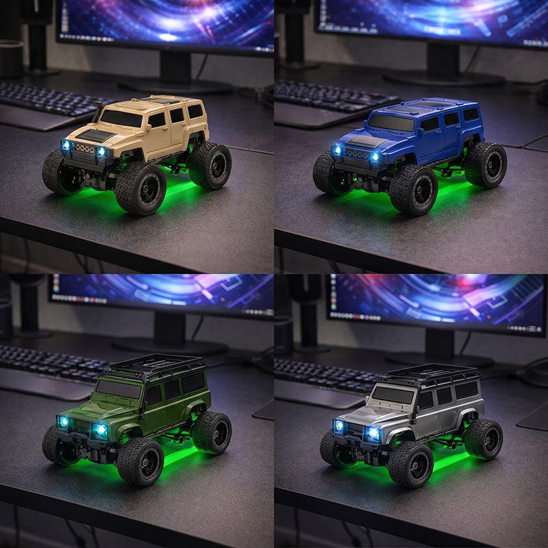 Playtrixlab® Nano G-Wagon🛞1/64 Scale Desk Crawler