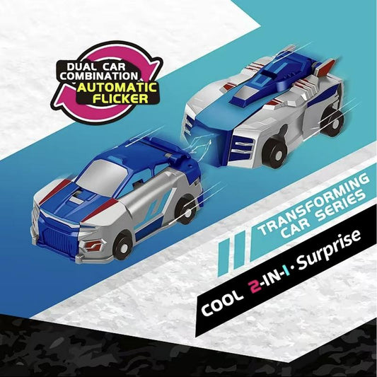 Playtrixlab® Magnetic Dinosaur 2-in-1 Transformer Dragon Car Toy