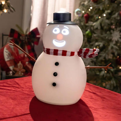 ⛄️Playtrixlab® Mr.Jolly-Frost Talking Blink Snowman with Built in Projector & Speaker🎶