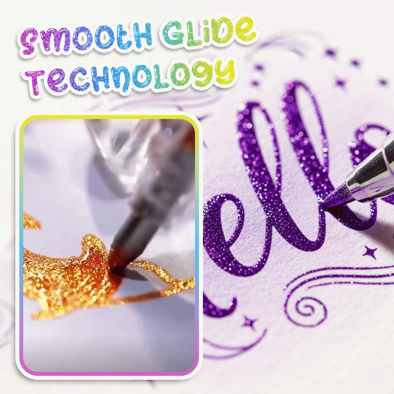 Playtrixlab® Unique Colors Magic Gel Pens Set