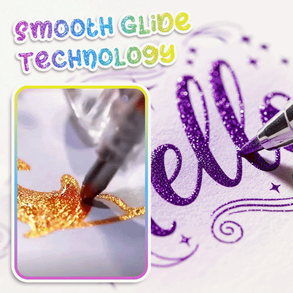 Playtrixlab® Unique Colors Magic Gel Pens Set