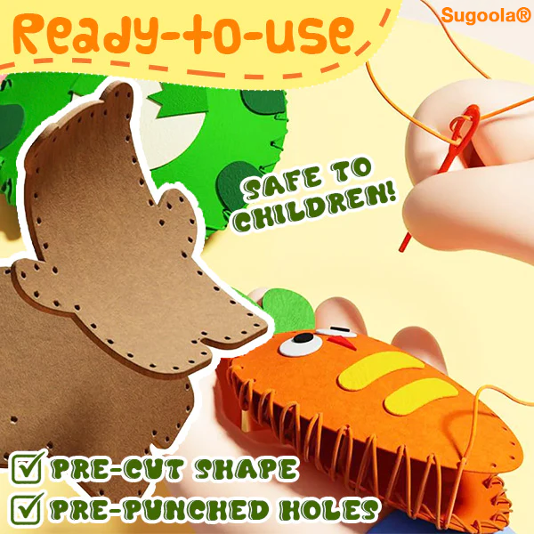 Playtrixlab® Doll Sewing DIY Toy Kit