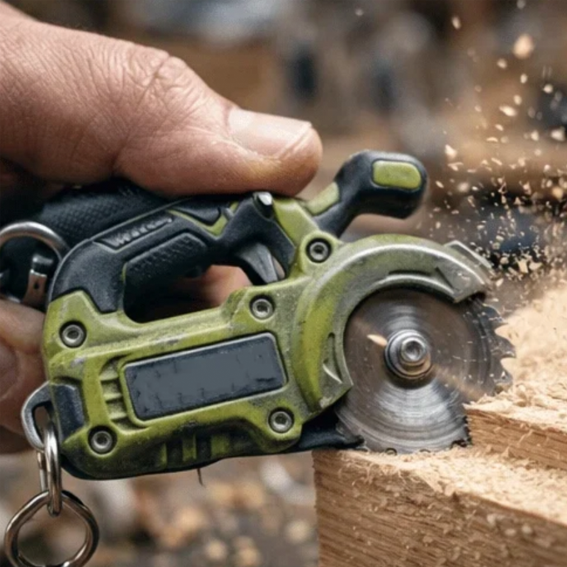 Playtrixlab® EDC Mini Functional Power Tool Keychain