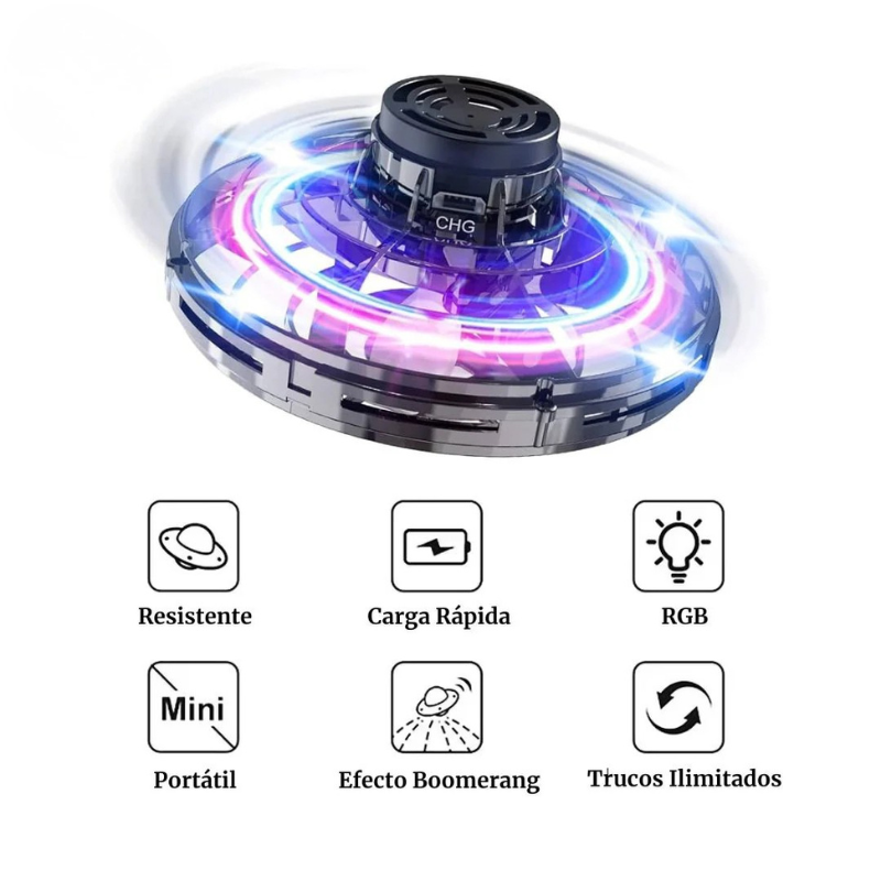 Playtrixlab® UFO Spinner
