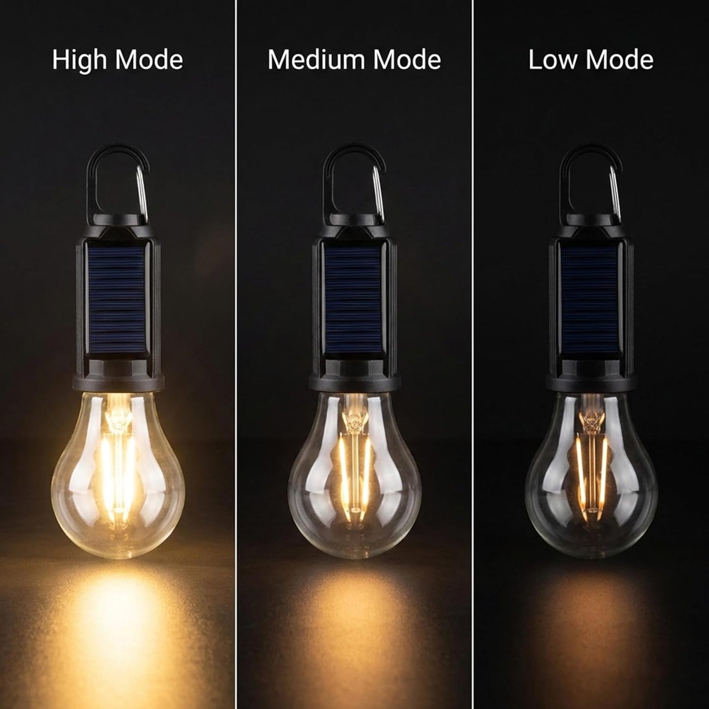 Playtrixlab® AmberHaze Solar Lanterns💡