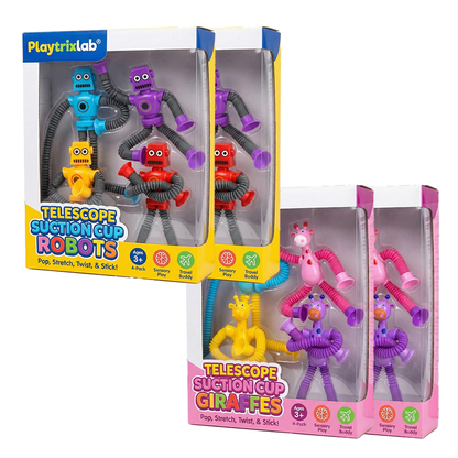 Playtrixlab® Telescope Suction Cup Toy