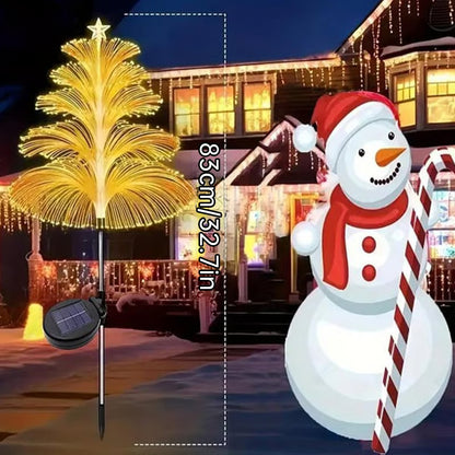 Playtrixlab® Seven Colors Gradient Solar Christmas Decoration Light