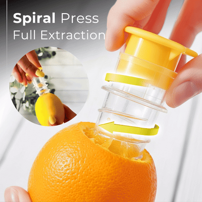 Playtrixlab® Compact Citrus Press & Lid Set