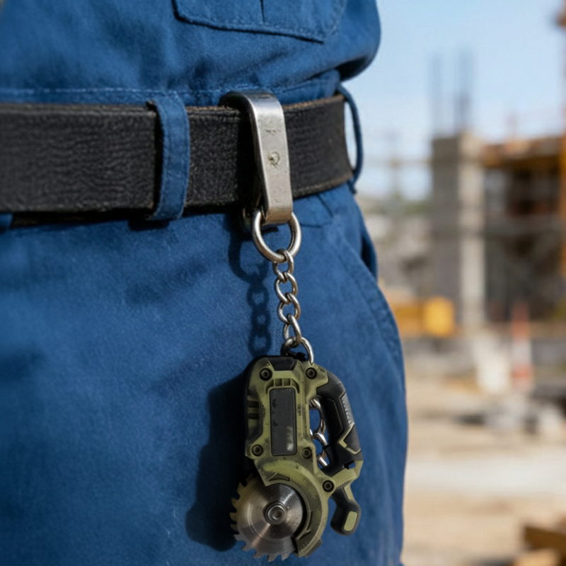 Playtrixlab® EDC Mini Functional Power Tool Keychain