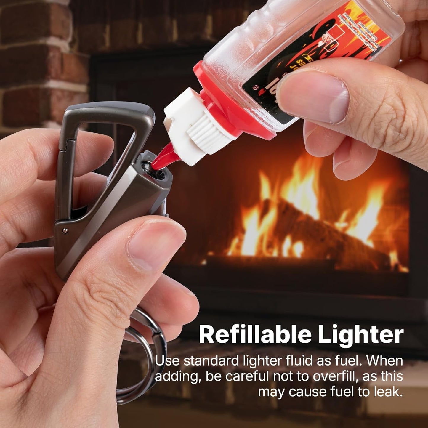 Playtrixlab® EverStrike 3-in-1 Tactical Spark Keychain