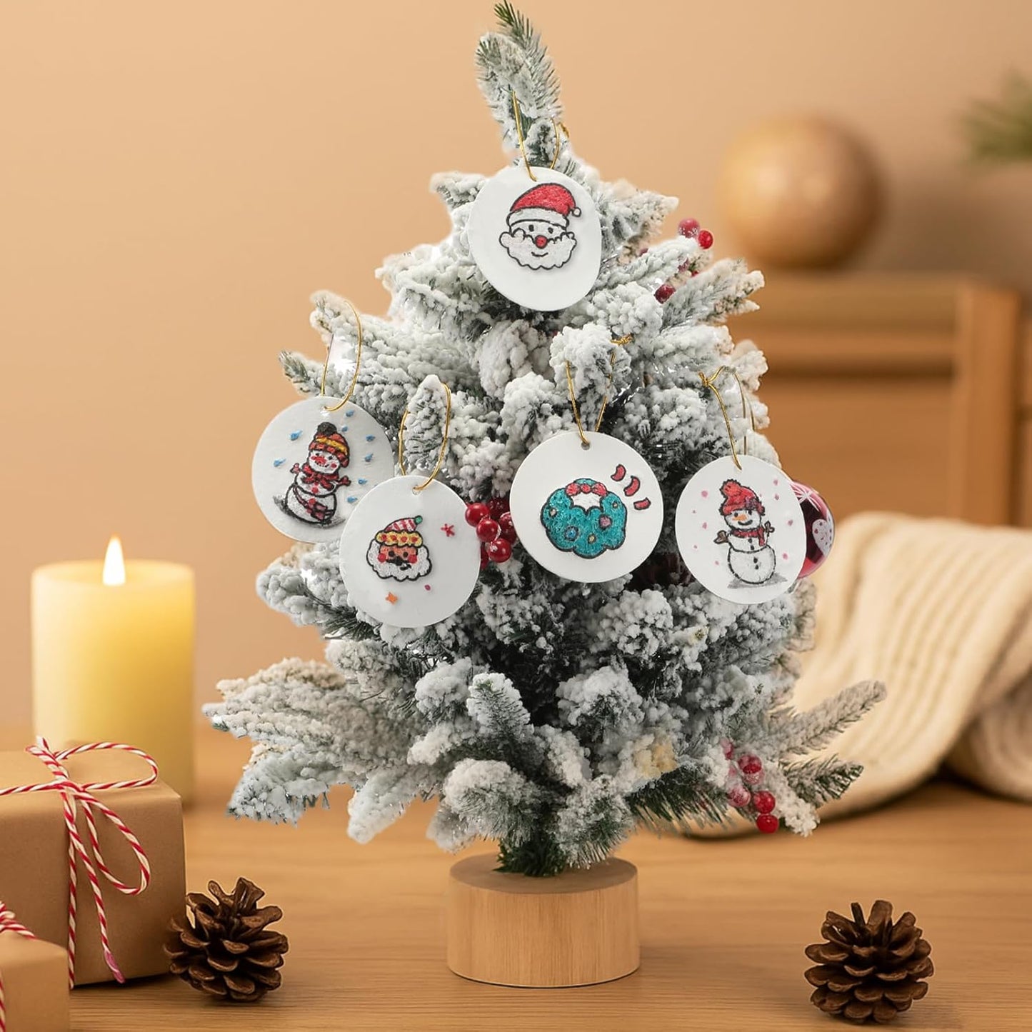 Playtrixlab® 3D Christmas Puffs