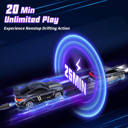 Playtrixlab® 1:64 Scale RC Drift Car