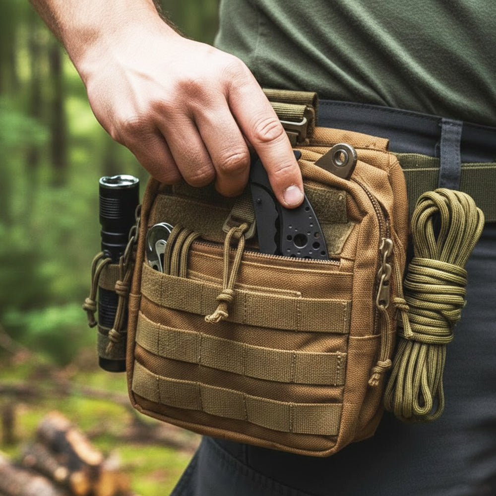Playtrixlab® Axis-1 Folding Hatchet