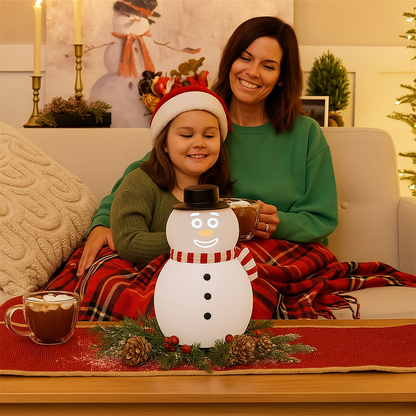 ⛄️Playtrixlab® Mr.Jolly-Frost Talking Blink Snowman with Built in Projector & Speaker🎶