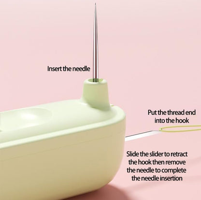 Playtrixlab® 2-in-1 Needle Threader & Seam Ripper Tool