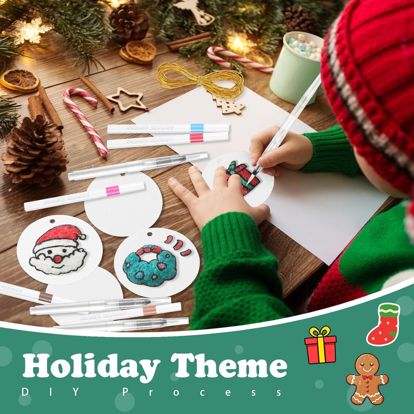 Playtrixlab® 3D Christmas Puffs