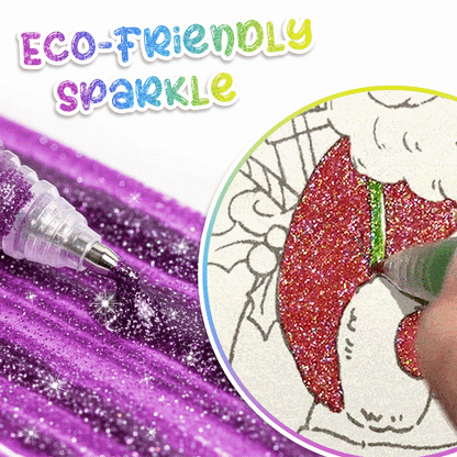 Playtrixlab® Unique Colors Magic Gel Pens Set