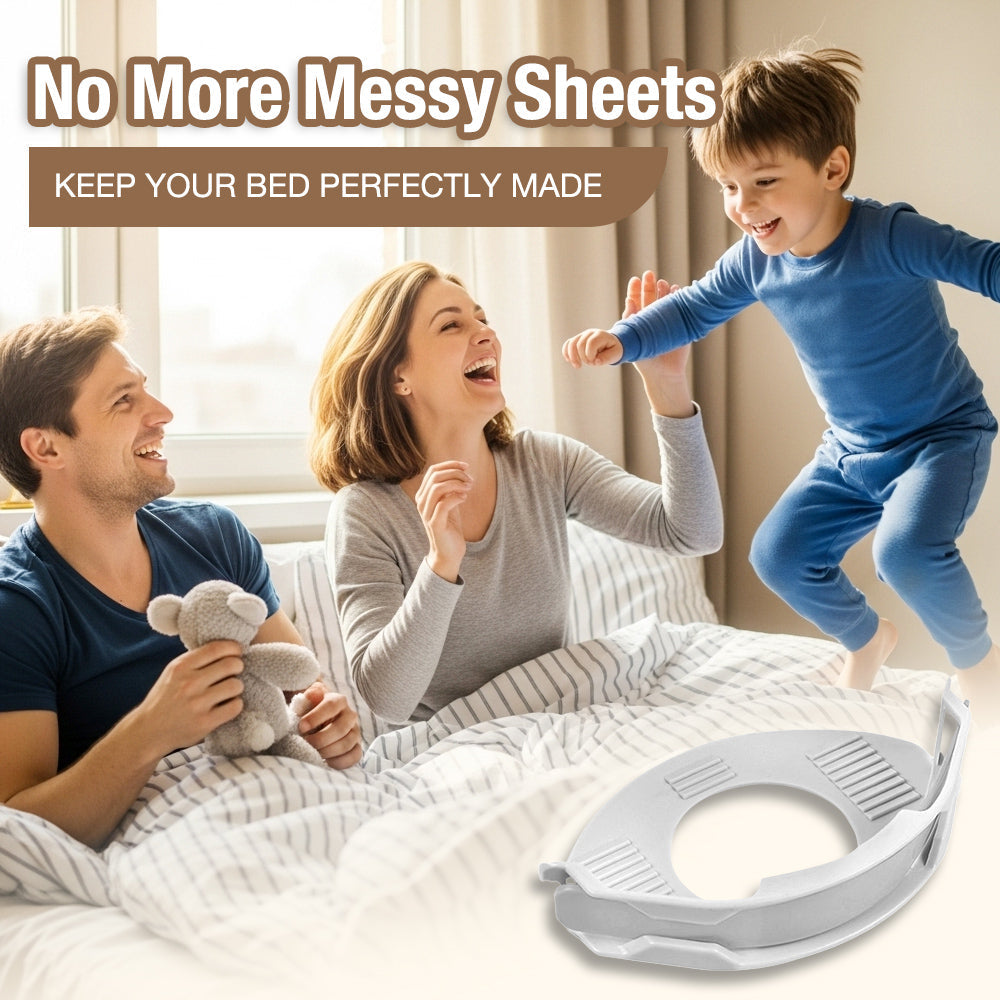Playtrixlab® Precision Fit Bed Sheet Holders Firm Sheet Grip with White Strips