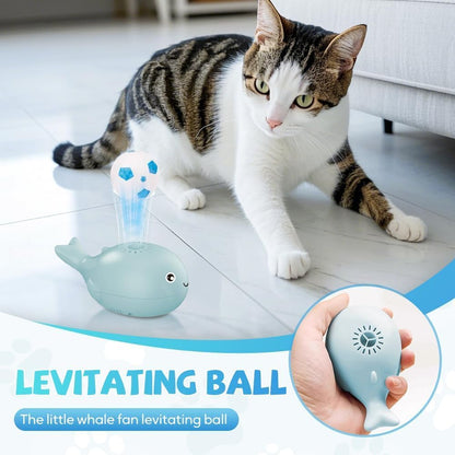 Playtrixlab® Whale Floating Interactive Self-Play Cat Toy