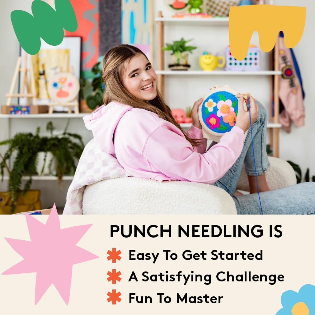 Playtrixlab®  Punch Needle Kit