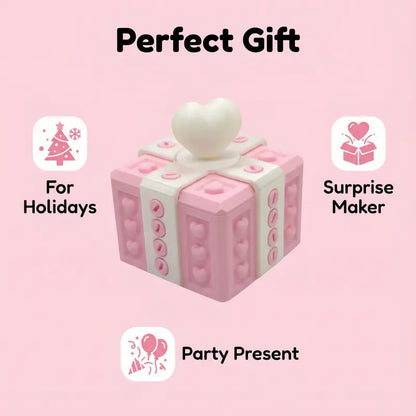 Playtrixlab® Pop Up 3D Printed Gag Gift Box (with screws)
