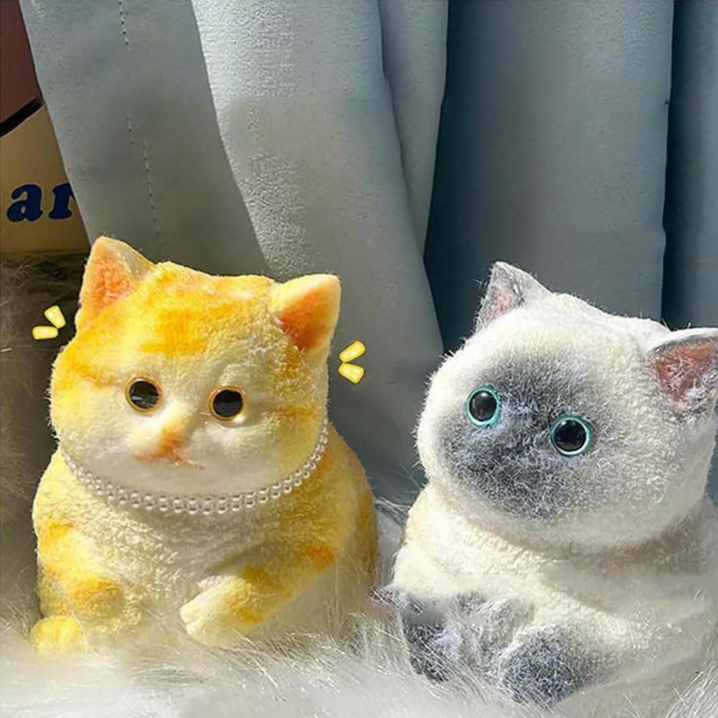 Playtrixlab® Squishy Stress Relief Cat Toy 🐱💕