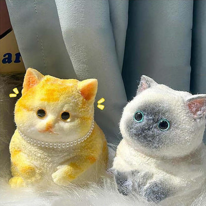 Playtrixlab® Squishy Stress Relief Cat Toy 🐱💕