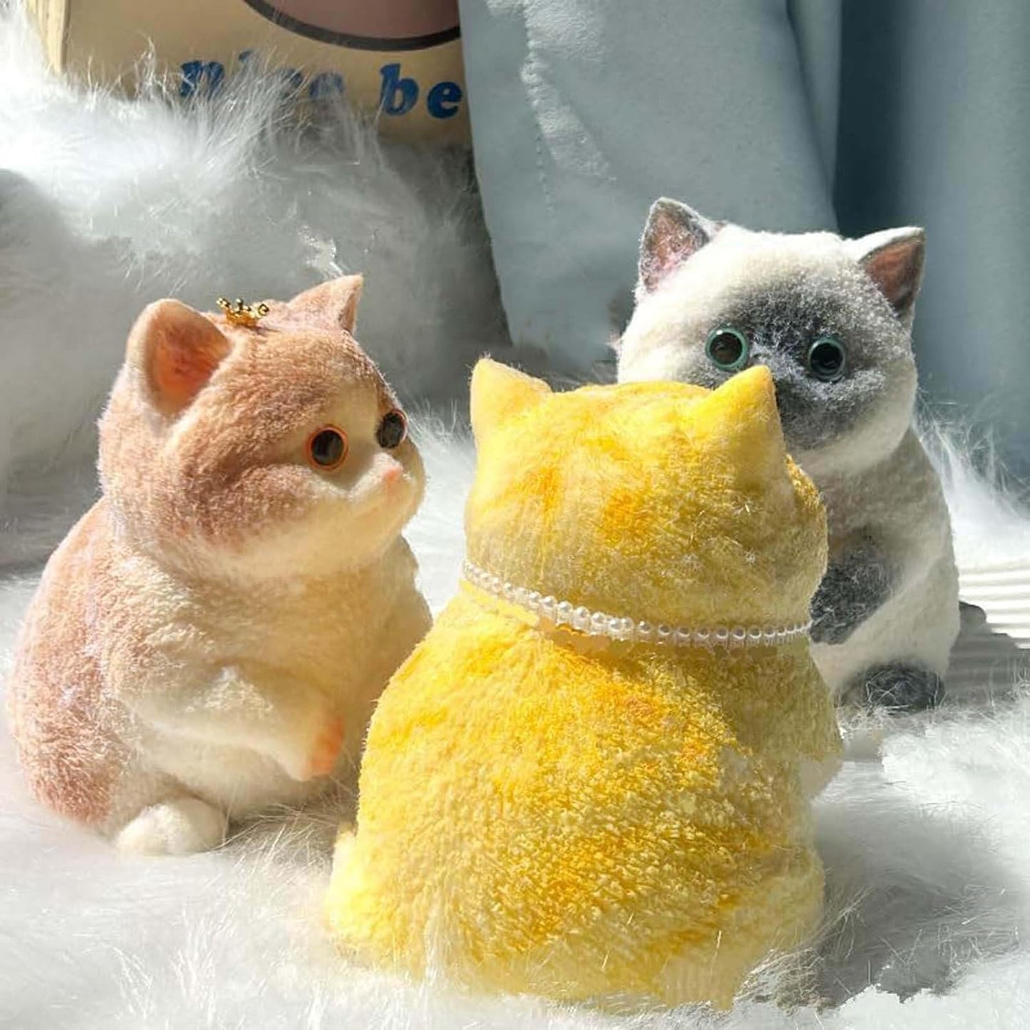 Playtrixlab® Squishy Stress Relief Cat Toy 🐱💕