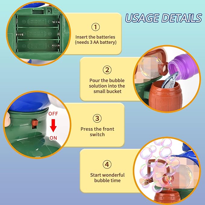 Playtrixlab® Bubble-Farting LED Lights Music Christmas Gnomes🎅🏻🎶