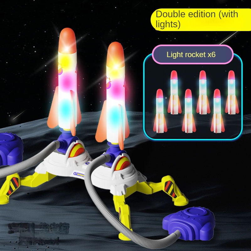 Playtrixlab® Children's Foot-stepping Rocket Toy 🚀