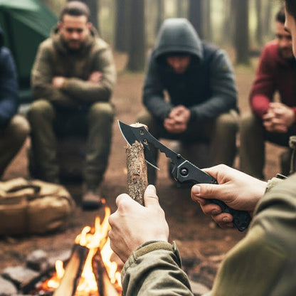 Playtrixlab® Axis-1 Folding Hatchet