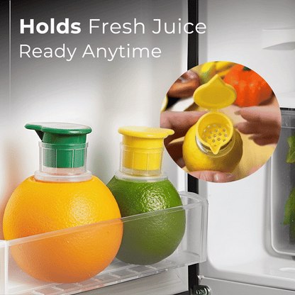Playtrixlab® Compact Citrus Press & Lid Set