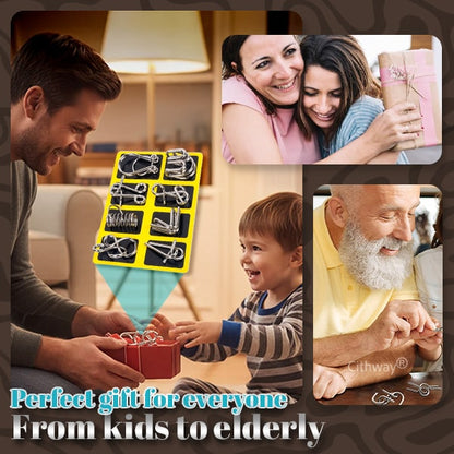 Playtrixlab® 3D Metal Challenge Puzzle Toy